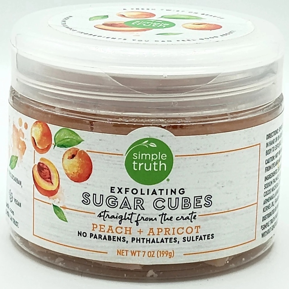 Simple Truth Exfoliating Sugar Cubes - Peach & Apricot